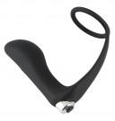 Vibrerende Analplugg med Penisring thumbnail