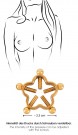 Nipple Jewellery Golden Flower thumbnail