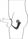 Vibrerende Analplugg med Penisring thumbnail